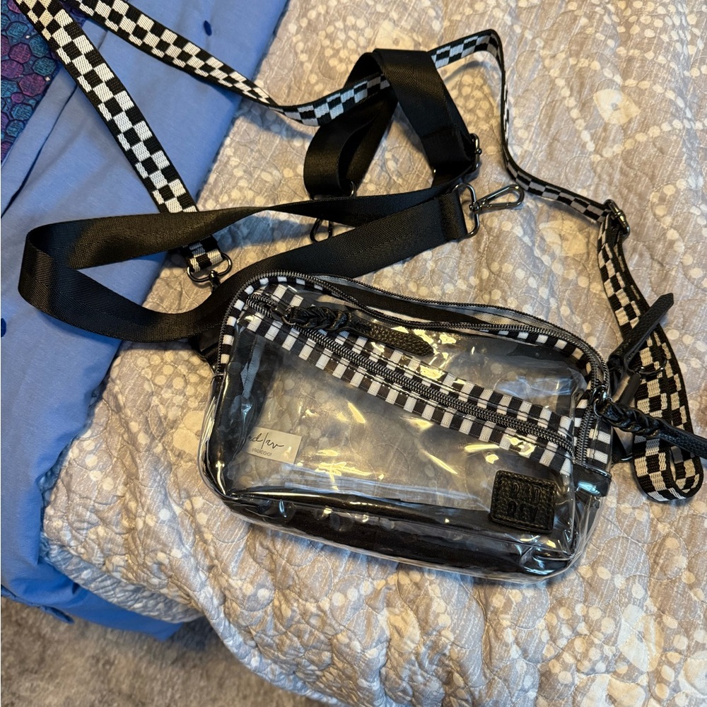 Rad Rev clear sling with two straps